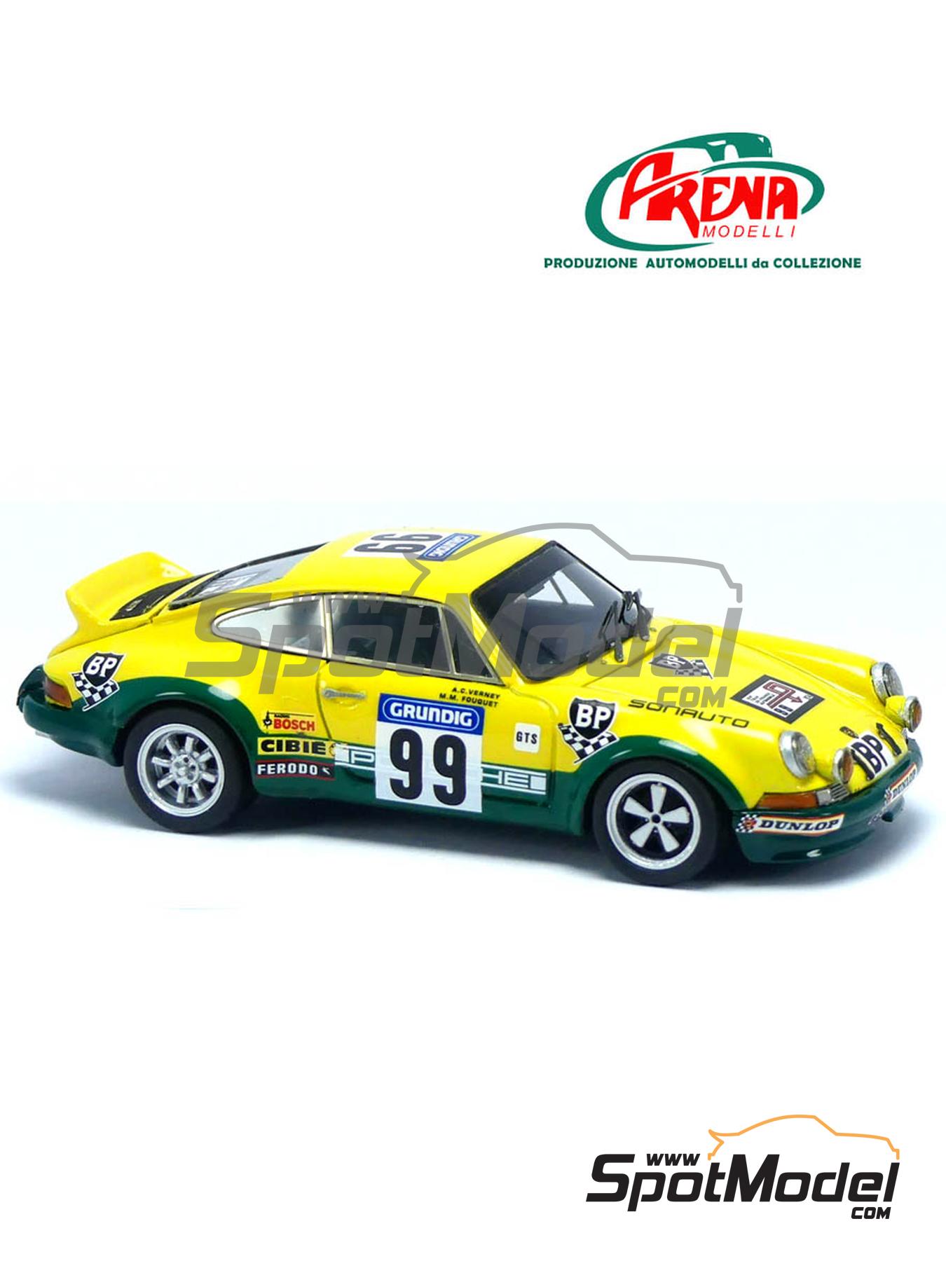 Porsche 911 Carrera RS Tour De France 1977 - Décals Arena 1/43, Michele Mouton, Neuf